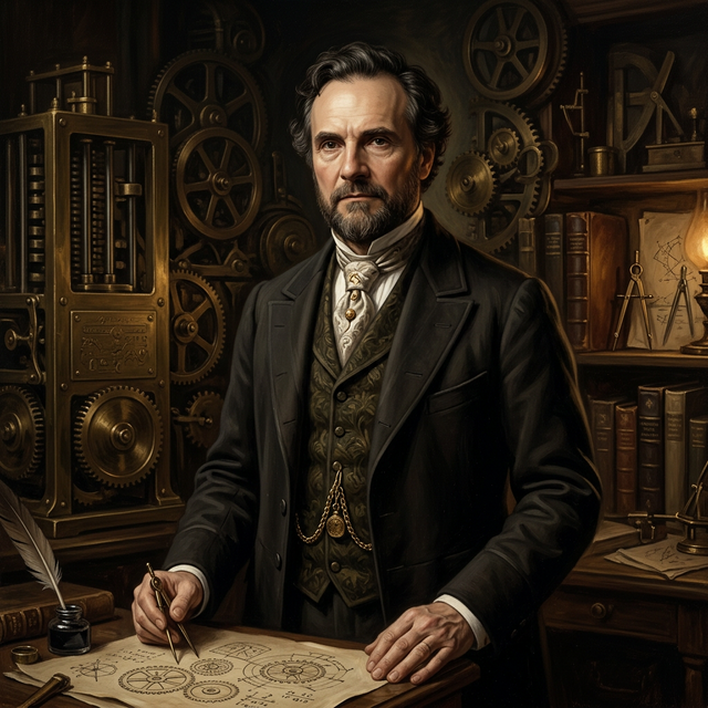 Charles Babbage 肖像